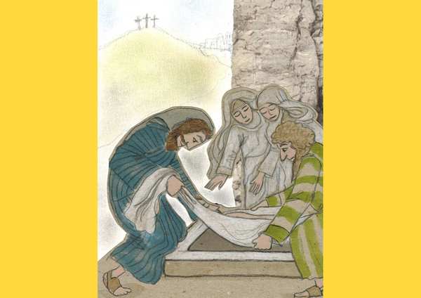 Kamishibai Bildkartensatz "Mit Jesus unterwegs"